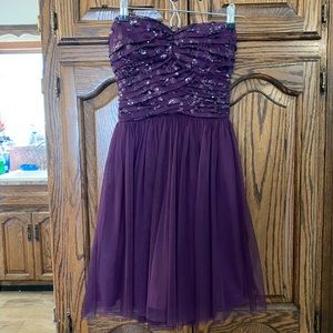 EUC!! Delia*s gorgeous purple party dress! Size 0